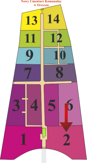 Brak mapy sektorowej