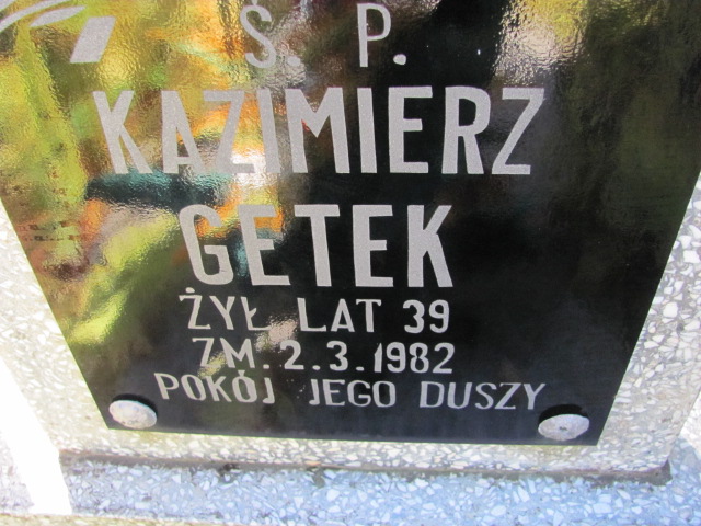 Kazimierz Gietek 1943 Orzysz - Grobonet - Wyszukiwarka osób pochowanych