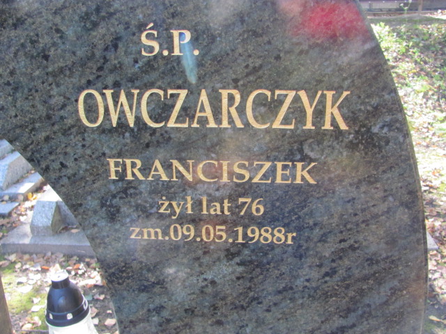 Czesława OWCZARCZYK 1920 Orzysz - Grobonet - Wyszukiwarka osób pochowanych