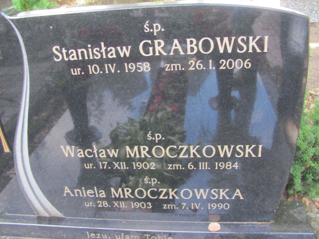 Wacław Mroczkowski 1902 Orzysz - Grobonet - Wyszukiwarka osób pochowanych