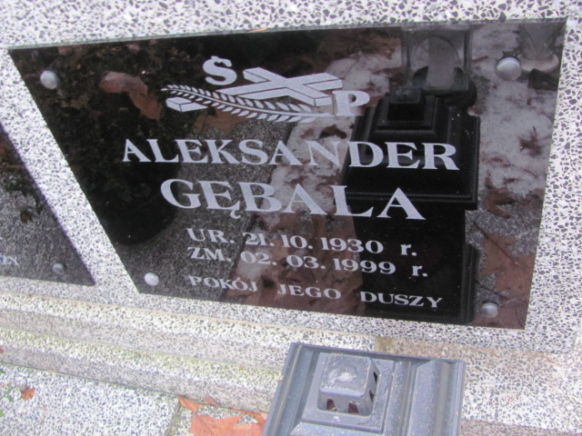 Aleksander Gębala 1930 Orzysz - Grobonet - Wyszukiwarka osób pochowanych