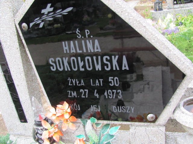 Halina Sokołowska 1922 Orzysz - Grobonet - Wyszukiwarka osób pochowanych