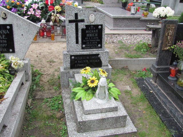 Grób Michał Mnich
