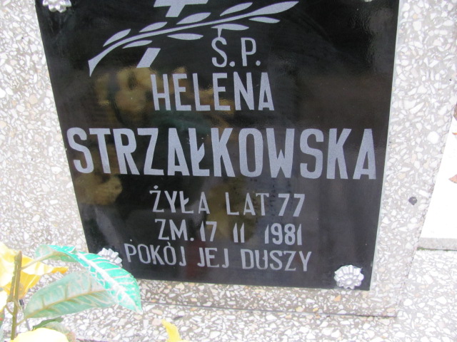 Helena Strzałkowska 1904 Orzysz - Grobonet - Wyszukiwarka osób pochowanych