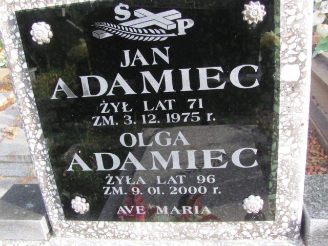 Jan Adamiec Orzysz - Grobonet - Wyszukiwarka osób pochowanych