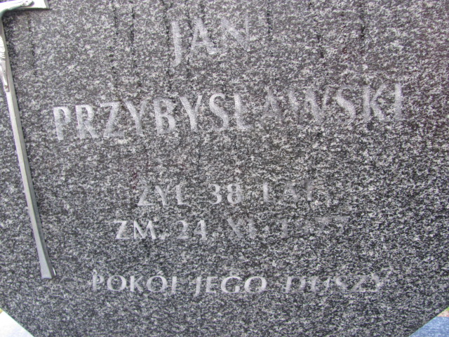 Jan Przybysławski 1940 Orzysz - Grobonet - Wyszukiwarka osób pochowanych