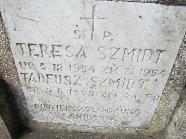 Teresa Szmidt 1954 Orzysz - Grobonet - Wyszukiwarka osób pochowanych