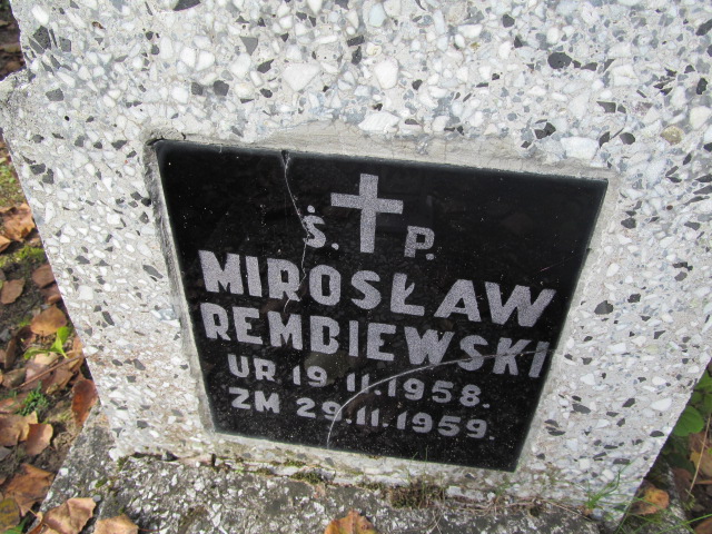 Mirosław Rembiewski 1958 Orzysz - Grobonet - Wyszukiwarka osób pochowanych