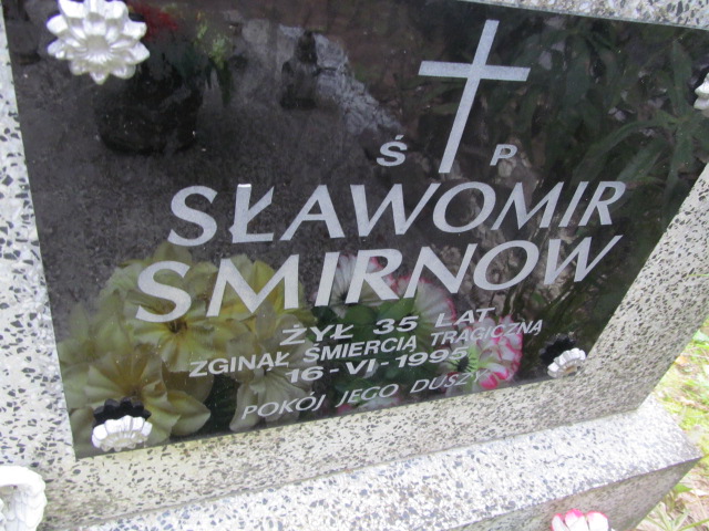 Sławomir Smirnow 1960 Orzysz - Grobonet - Wyszukiwarka osób pochowanych
