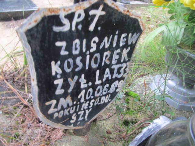 Zbigniew Kosiorek 1958 Orzysz - Grobonet - Wyszukiwarka osób pochowanych