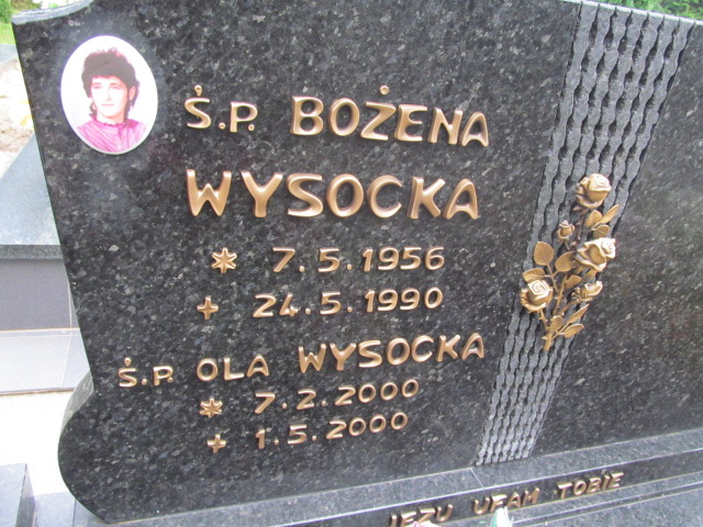 Bożena Wysocka 1956 Orzysz - Grobonet - Wyszukiwarka osób pochowanych