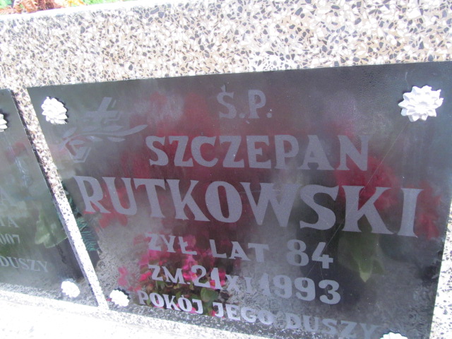 Szczepan Rutkowski 1909 Orzysz - Grobonet - Wyszukiwarka osób pochowanych