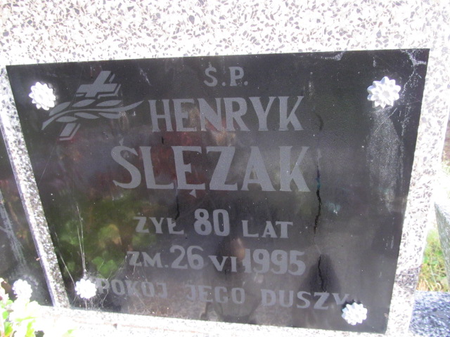 Henryk Ślęzak 1916 Orzysz - Grobonet - Wyszukiwarka osób pochowanych