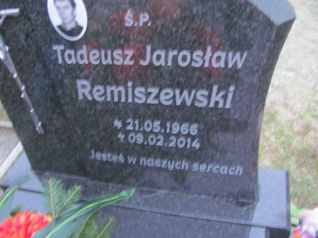 Tadeusz Jarosław Remiszewski 1966 Orzysz - Grobonet - Wyszukiwarka osób pochowanych