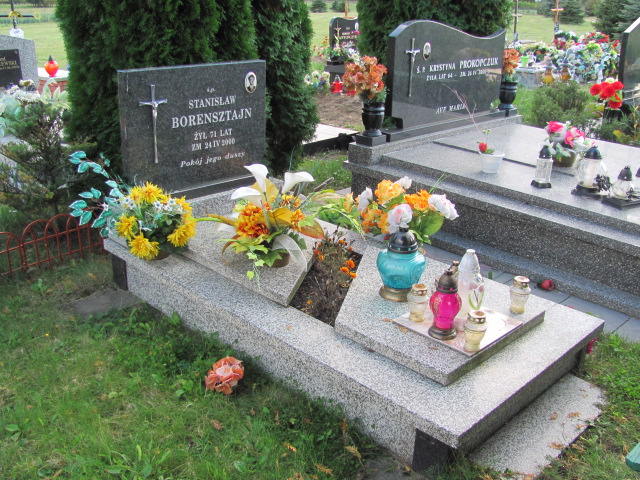 Grób Stanisław Borensztajn