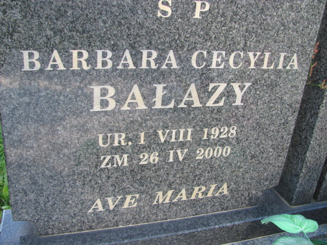 Aleksander Bałazy  1926 Orzysz - Grobonet - Wyszukiwarka osób pochowanych