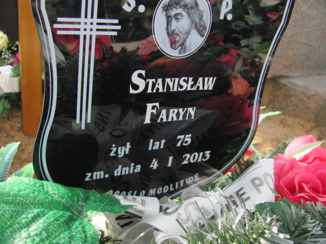 Stanisław Faryn 1937 Orzysz - Grobonet - Wyszukiwarka osób pochowanych