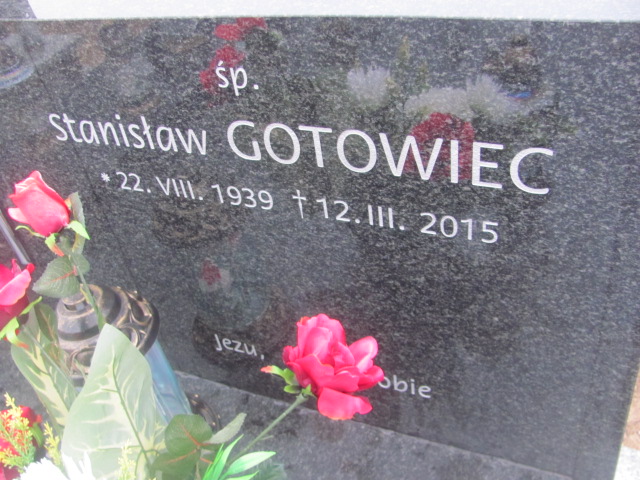 Grób STANISŁAWA GOTOWIEC