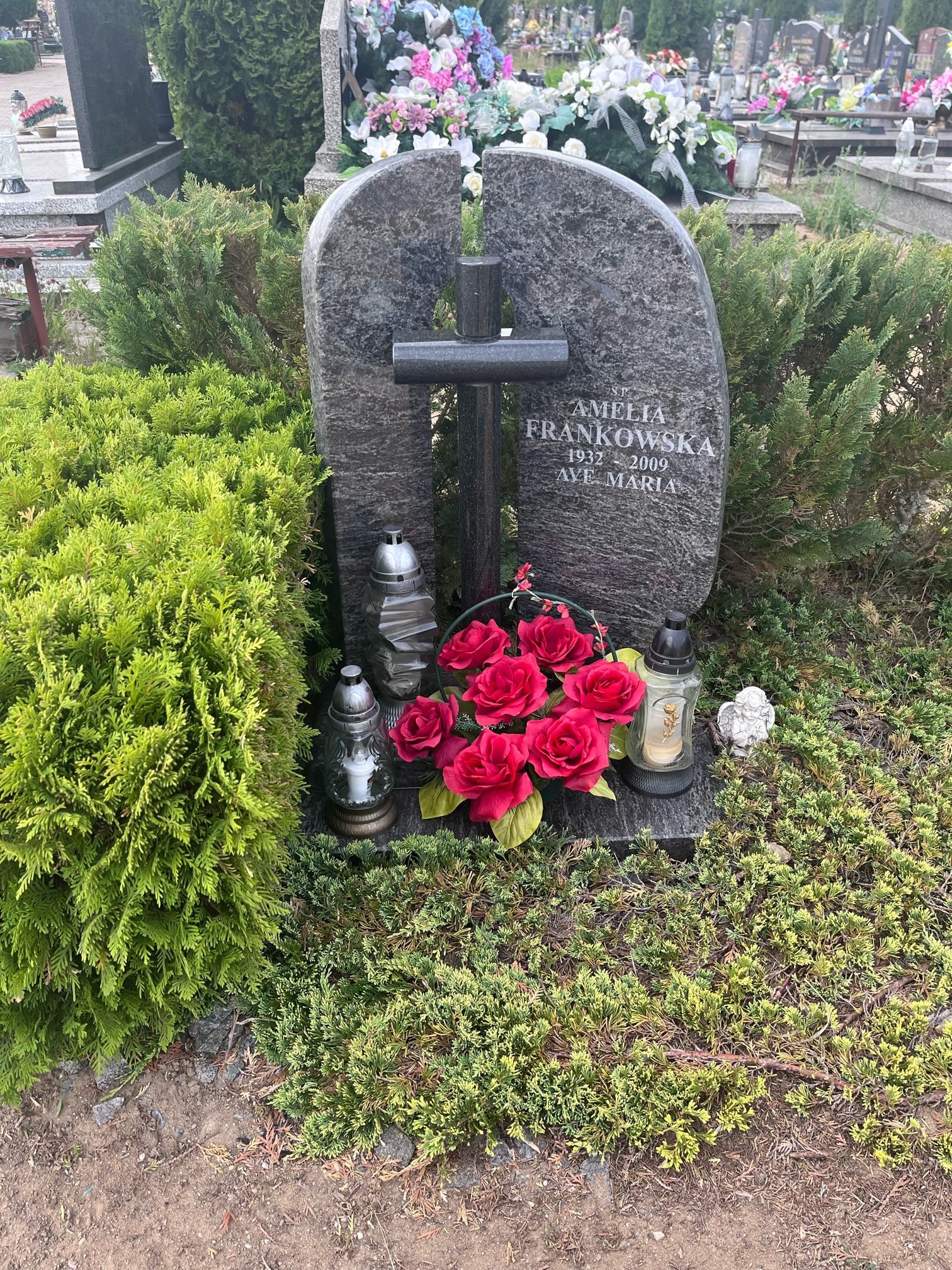 Amelia Frankowska 1932 Orzysz - Grobonet - Wyszukiwarka osób pochowanych