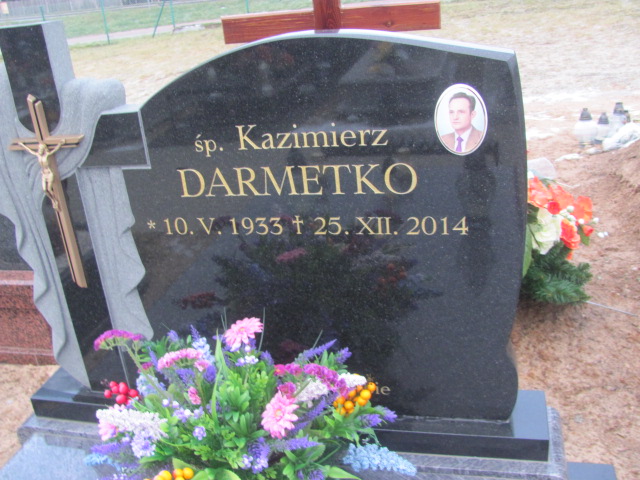 Kazimierz Darmetko 1933 Orzysz - Grobonet - Wyszukiwarka osób pochowanych