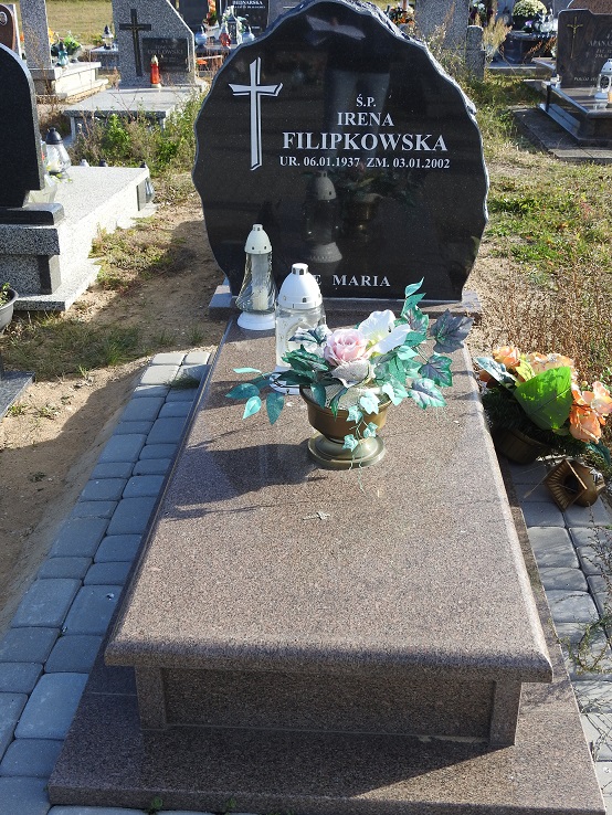 Grób Irena Filipkowska