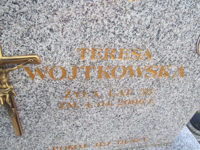 Teresa Wojtkowska 1950 Orzysz - Grobonet - Wyszukiwarka osób pochowanych