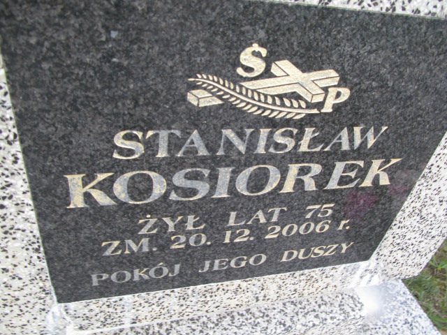 Stanisław Kosiorek 1931 Orzysz - Grobonet - Wyszukiwarka osób pochowanych