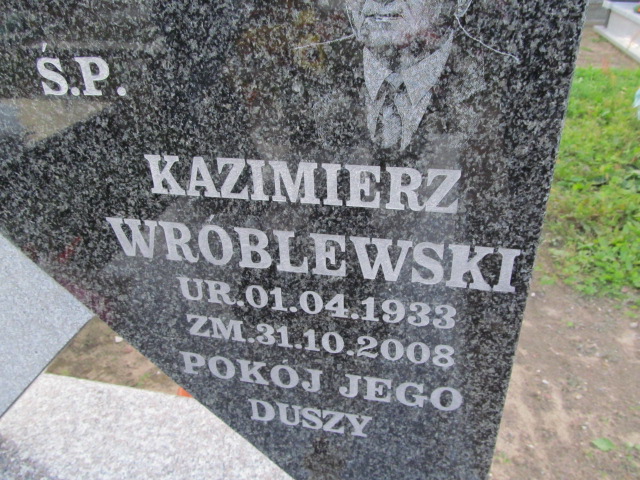 Kazimierz Wróblewski 1933 Orzysz - Grobonet - Wyszukiwarka osób pochowanych