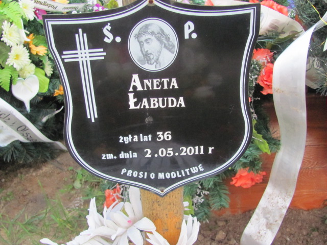 Aneta Łabuda 1975 Orzysz - Grobonet - Wyszukiwarka osób pochowanych