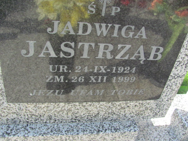 Jadwiga Jastrząb  Orzysz - Grobonet - Wyszukiwarka osób pochowanych