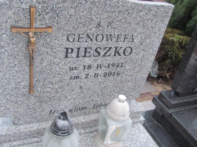 Grób Genowefa Pieszko