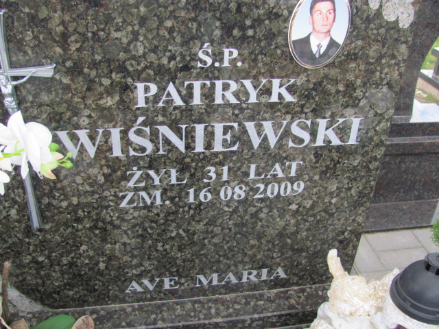 Patryk Wiśniewski 1978 Orzysz - Grobonet - Wyszukiwarka osób pochowanych